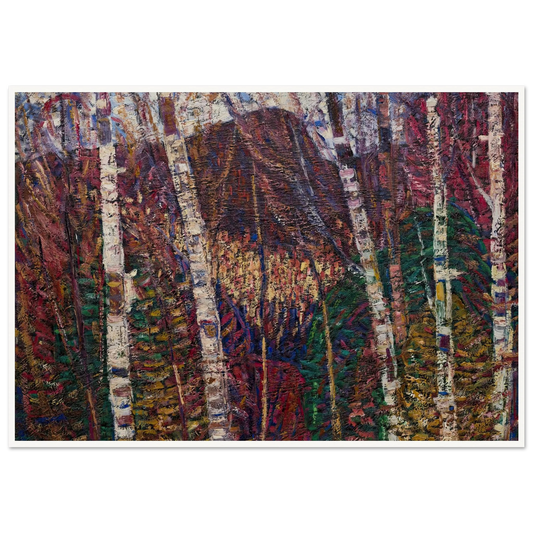 White Birches (c.1908) Art Print | Marsden Hartley-Quipham Collections