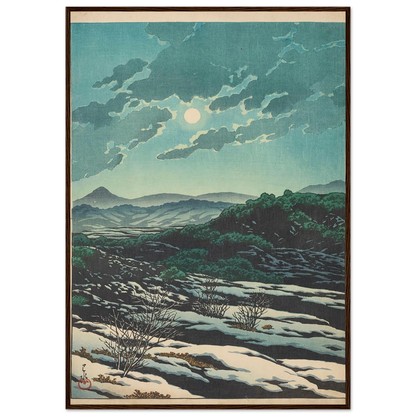 Karikachi toge (Karikachi Mountain Pass) (1927) Art Print | Kawase Hasui-Quipham Collections