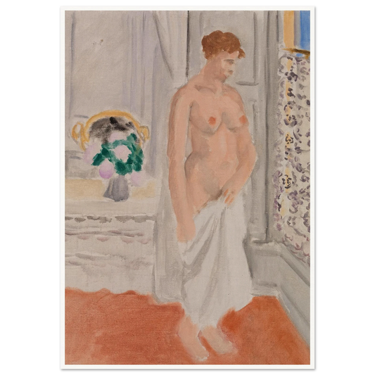 Standing Nude near Window (1919-1920) Art Print | Henri Matisse-Quipham Collections