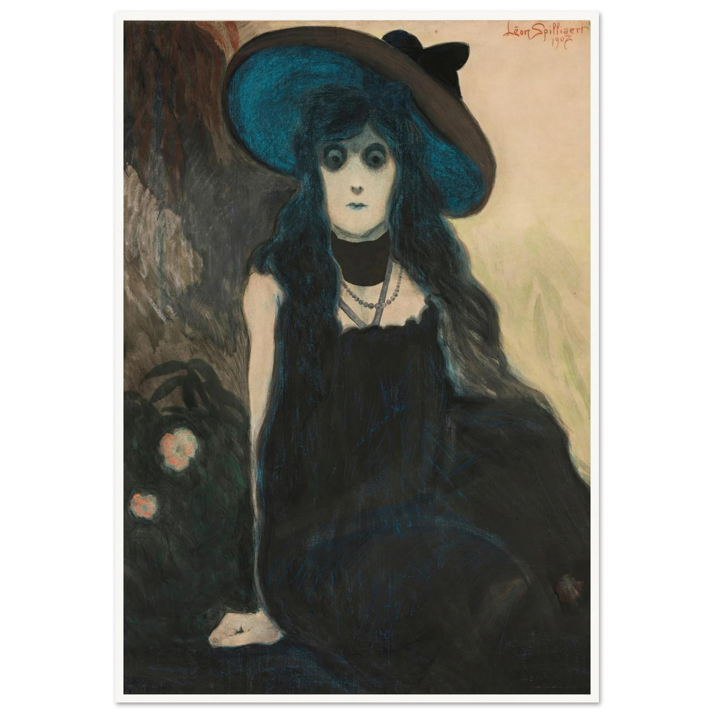The Absinth Drinker (1907) Art Print | Leon Spilliaert-Quipham Collections