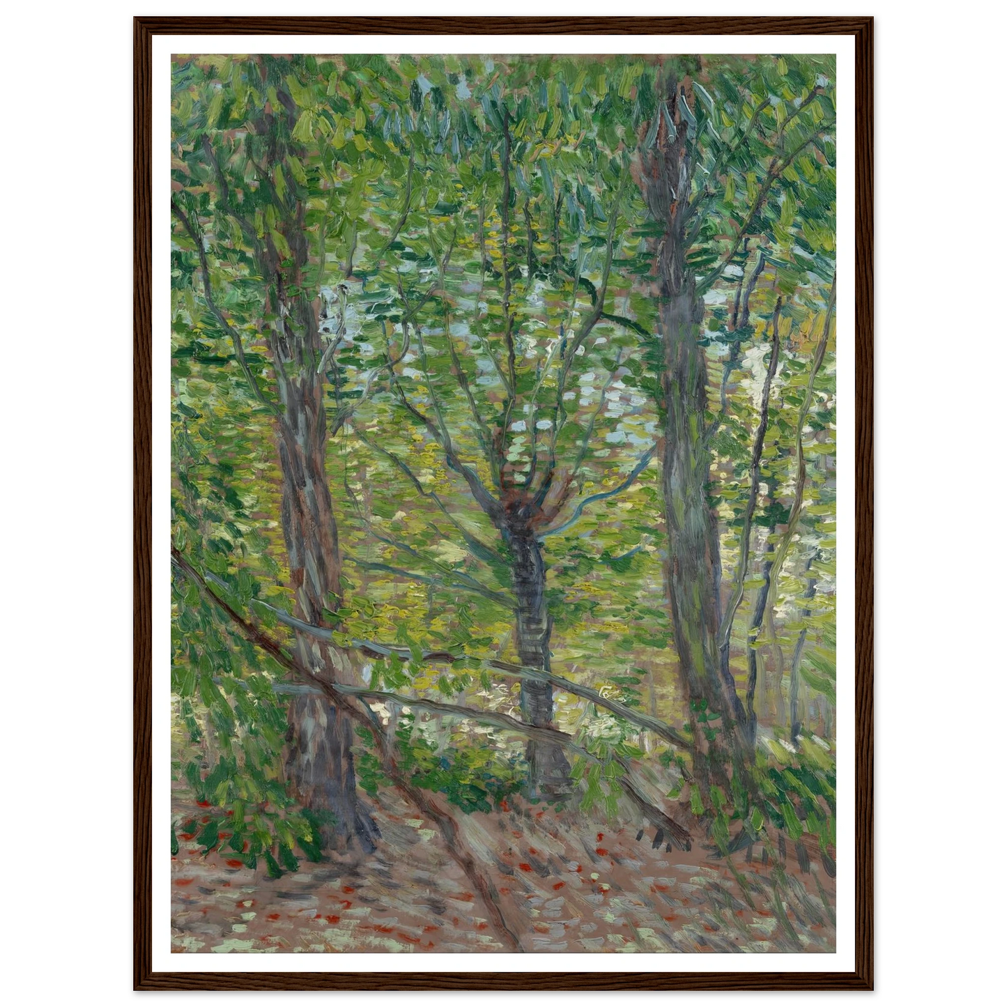 Trees Art Print | Vincent van Gogh-Quipham Collections