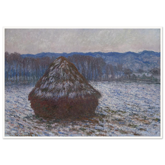Stack of Wheat (1890) Art Print | Claude Monet-Quipham Collections