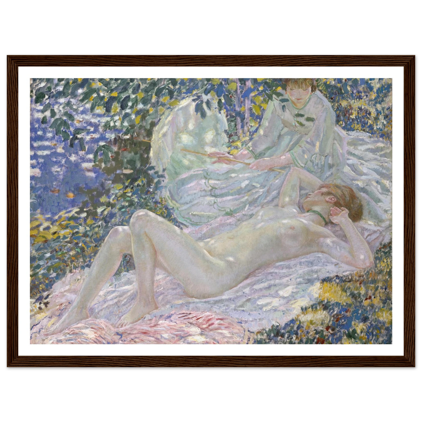 Summer (1914) Art Print | Frederick Carl Frieseke-Quipham Collections