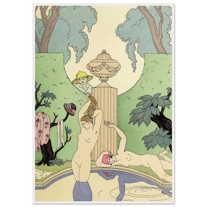 Falbalas et fanfreluches, La Luxure (1925) Art Print | George Barbier-Quipham Collections