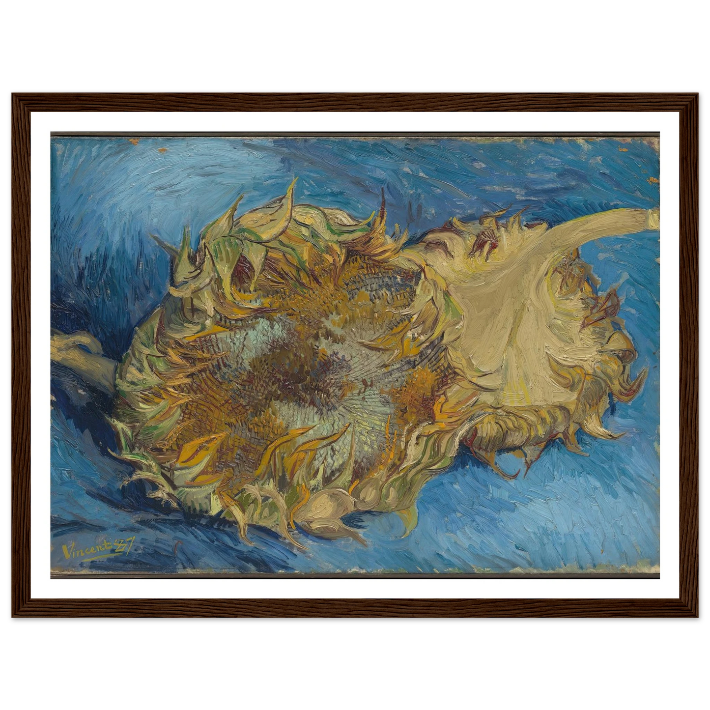 Sunflowers (1887) Art Print | Vincent van Gogh-Quipham Collections