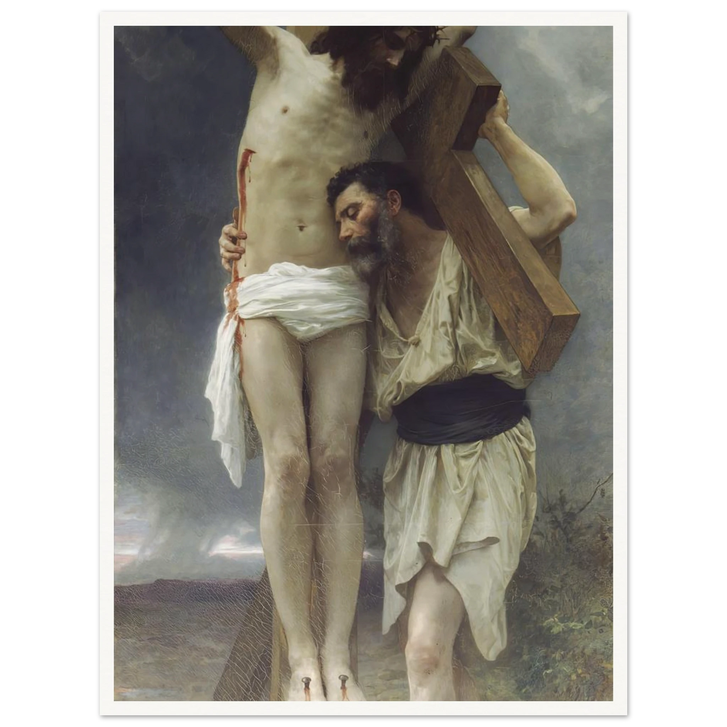 Compassion (1897) Art Print | William Bouguereau-Quipham Collections