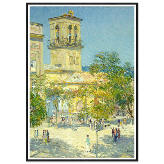 Street of the Great Captain, Córdoba (1910) Art Print | Childe Hassam-Quipham Collections