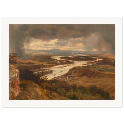 Die Donauauen bei Wien (ca. 1870) Art Print | Josef Hoffmann-Quipham Collections