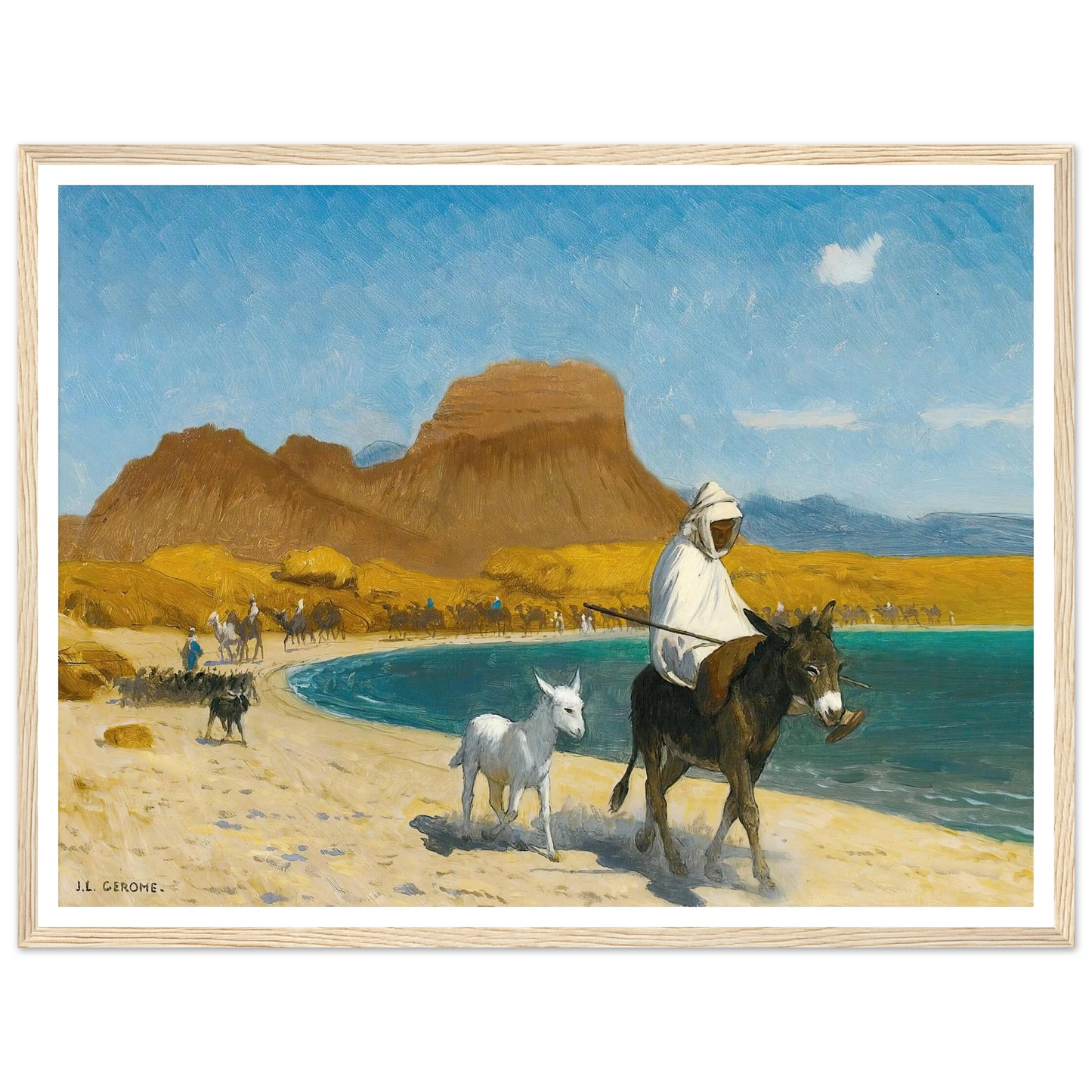 Golfe D’Akaba Art Print | Jean Leon Gerome-Quipham Collections