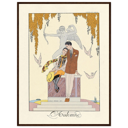 L’Automne (Autumn) (1922–1926) Art Print | George Barbier-Quipham Collections