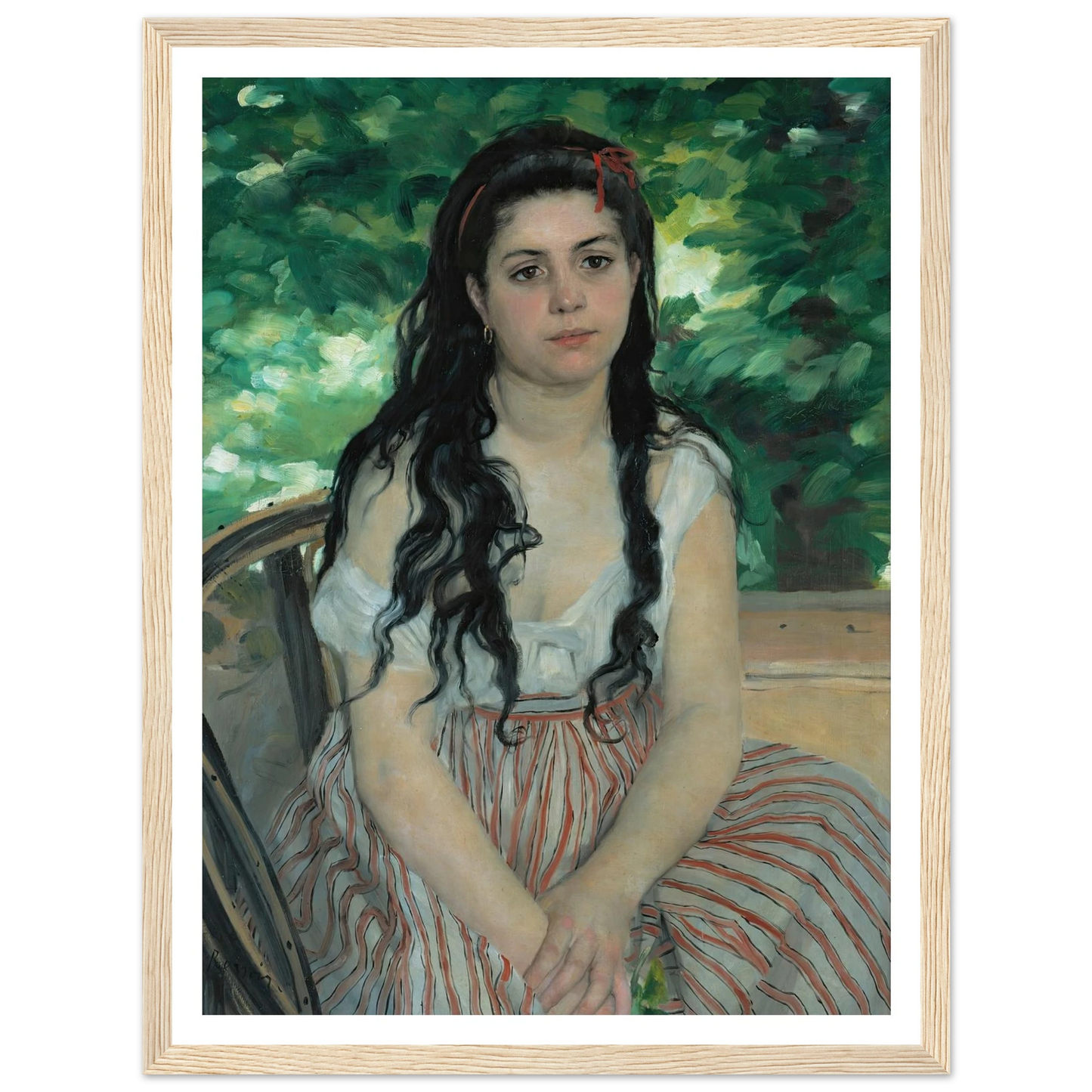 Summer (1868) Art Print | Pierre Auguste Renoir-Quipham Collections