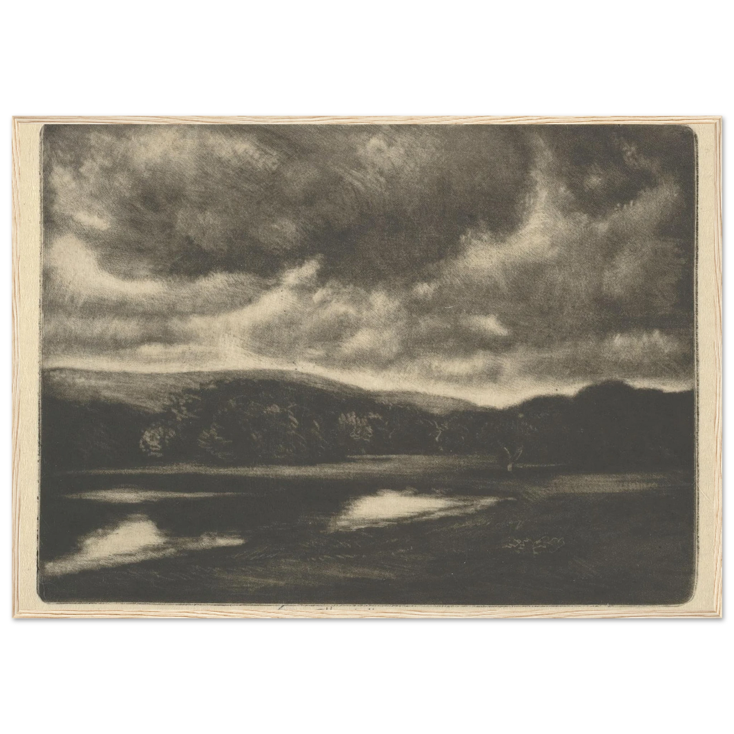 Evening Shadows (1919-1920) Art Print | Ernest Haskell-Quipham Collections
