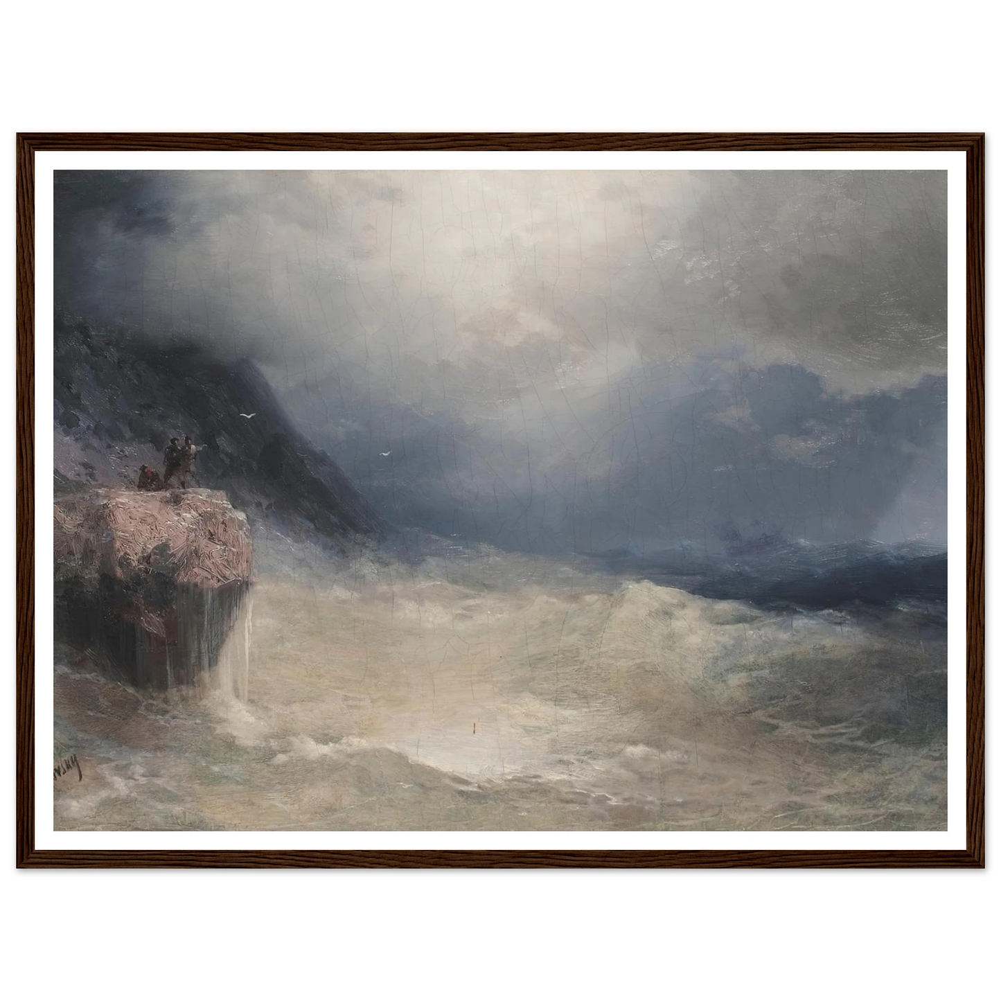 The Survivor Art Print | Ivan Konstantinovich Aivazovsky-Quipham Collections