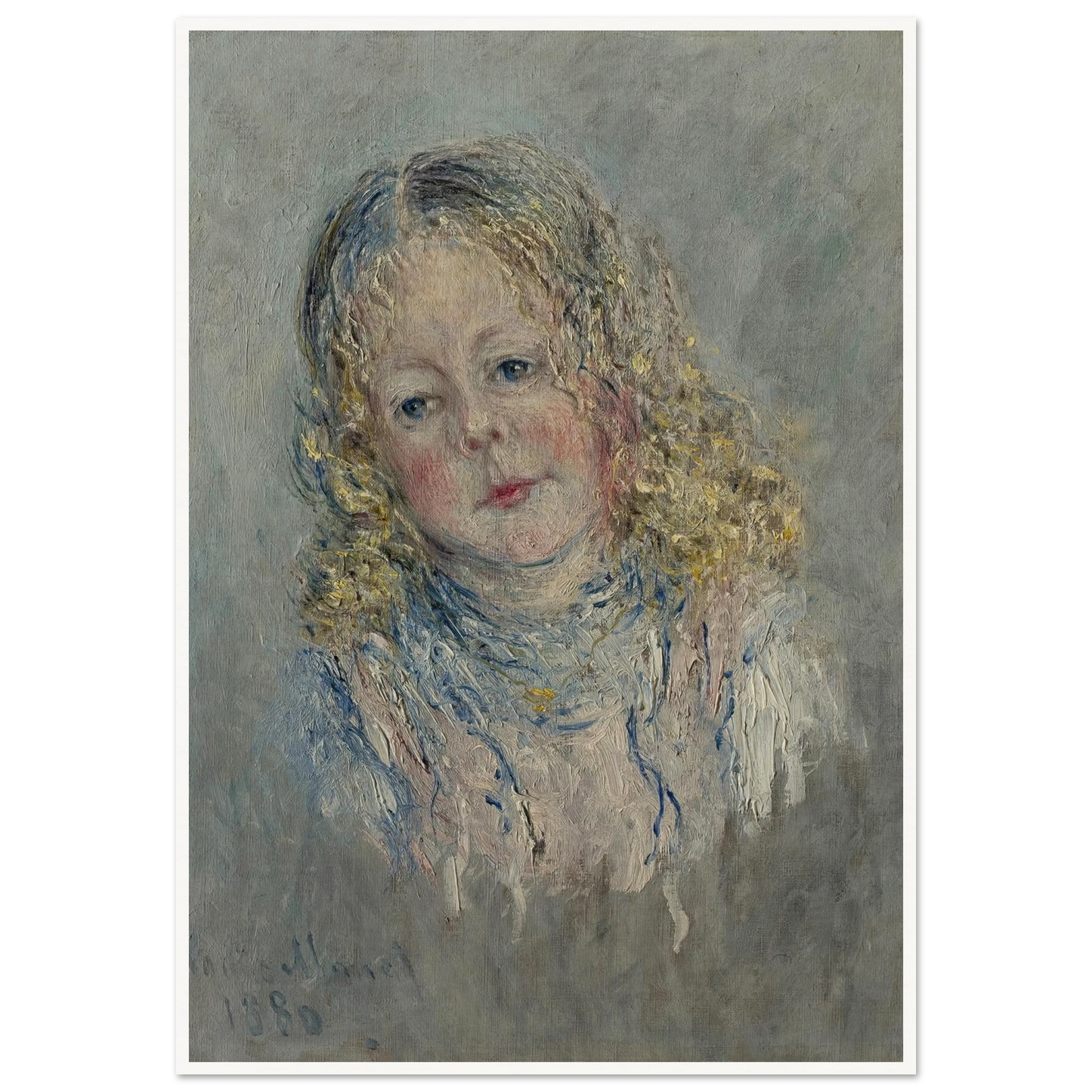 Portrait d’André Lauvray ( 1880) Art Print | Claude Monet-Quipham Collections