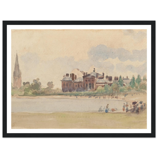Kensington Gardens, London (1890) Art Print | Camille Pissarro-Quipham Collections