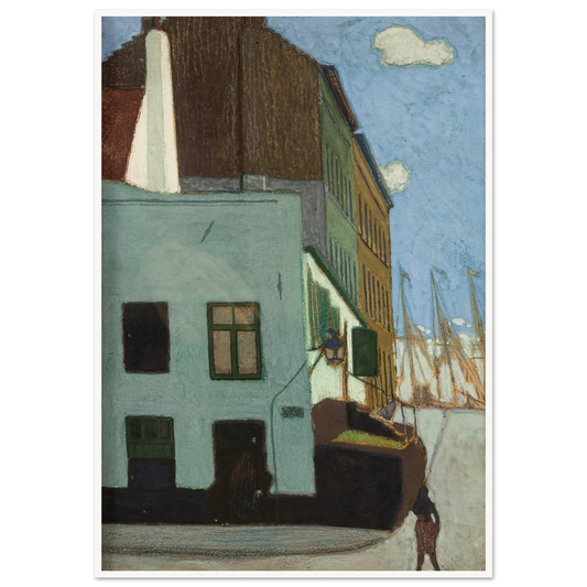 De Preekstoel, Ostende (circa 1911-1913) Art Print | Leon Spilliaert-Quipham Collections