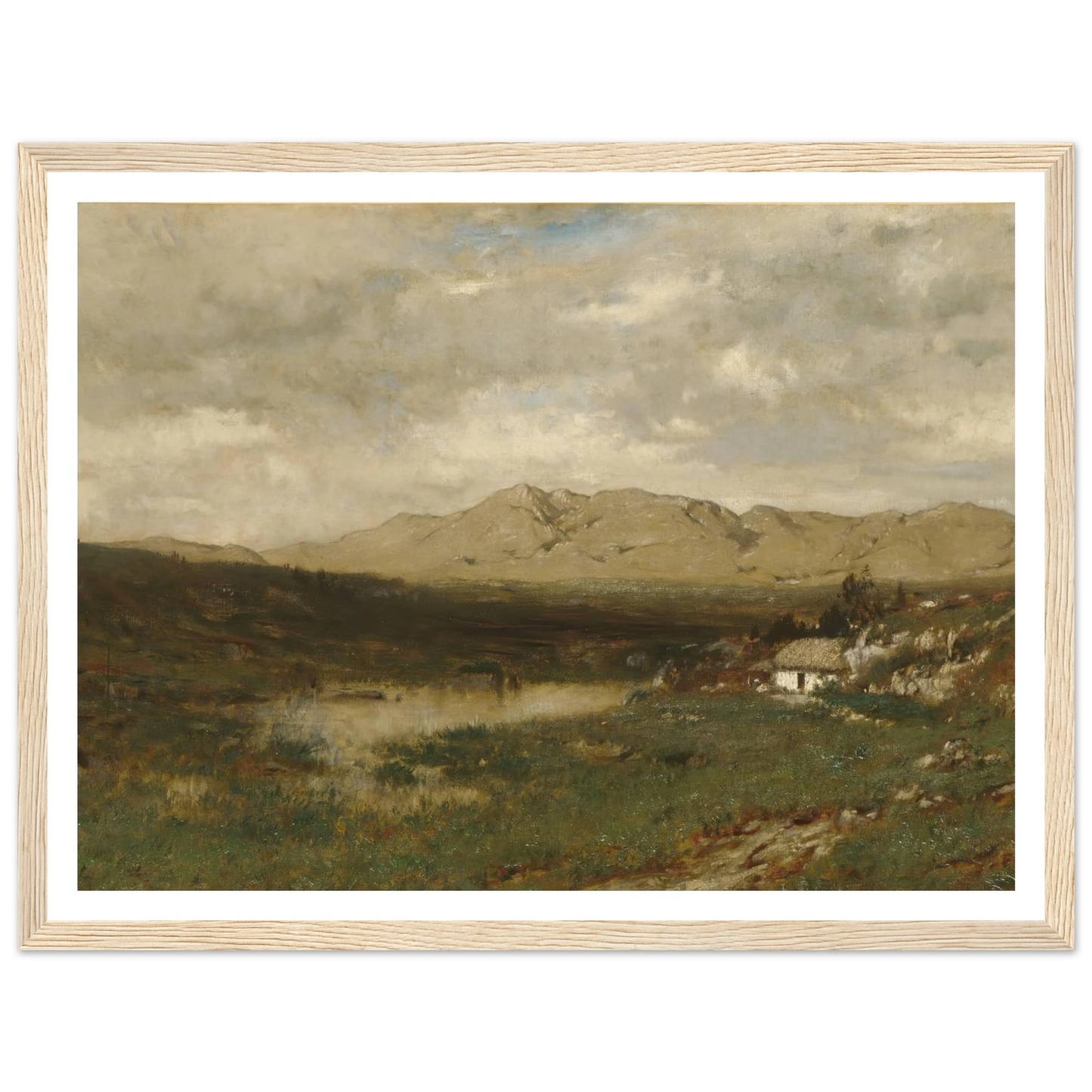 View in County Kerry (ca. 1875) Art Print | Alexander Helwig Wyant-Quipham Collections