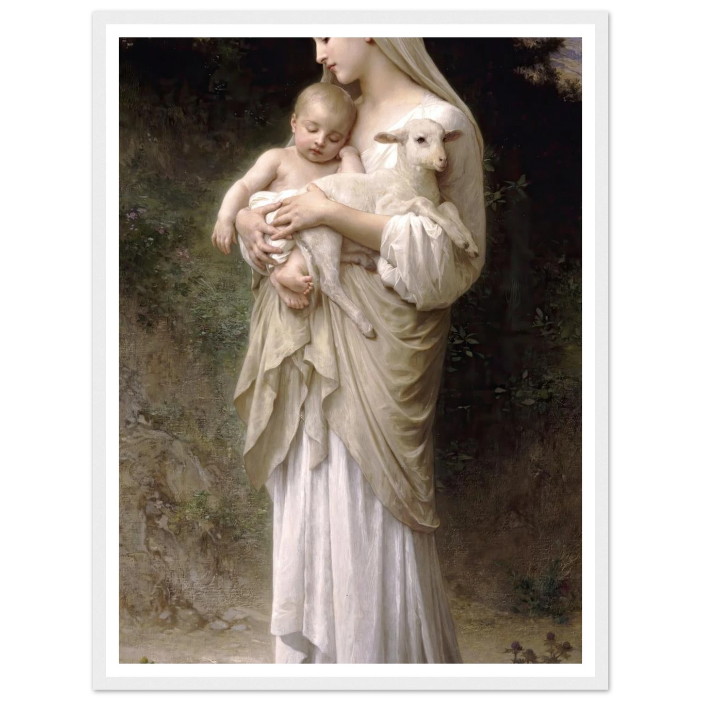 L’Innocence (1893) Art Print | William Bouguereau-Quipham Collections
