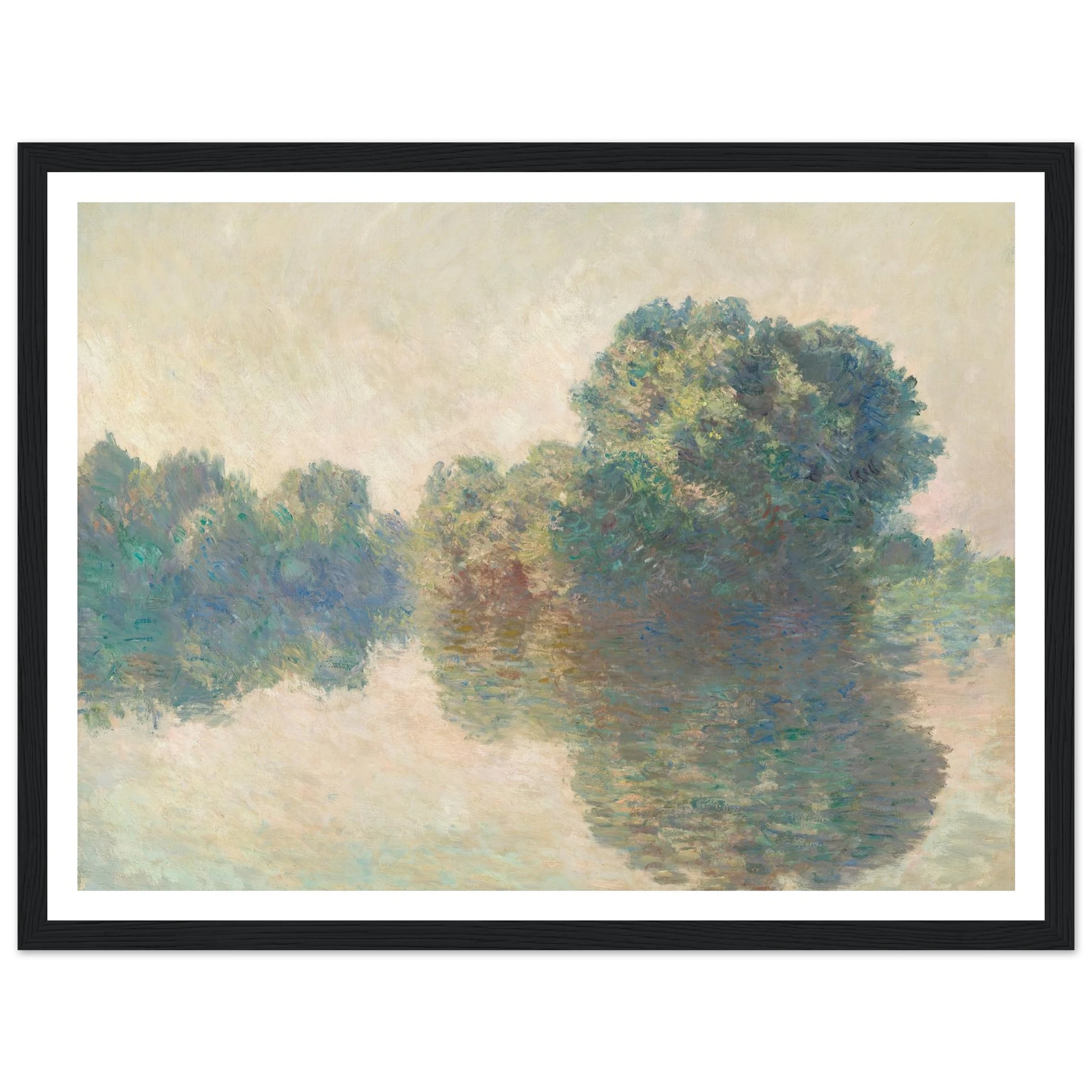 The Seine at Giverny (1897) Art Print | Claude Monet-Quipham Collections
