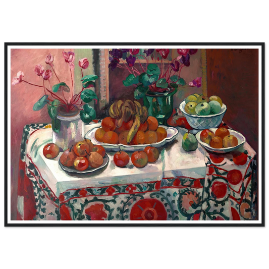 Nature morte aux cyclamens (1912) Art Print | Henri Manguin-Quipham Collections
