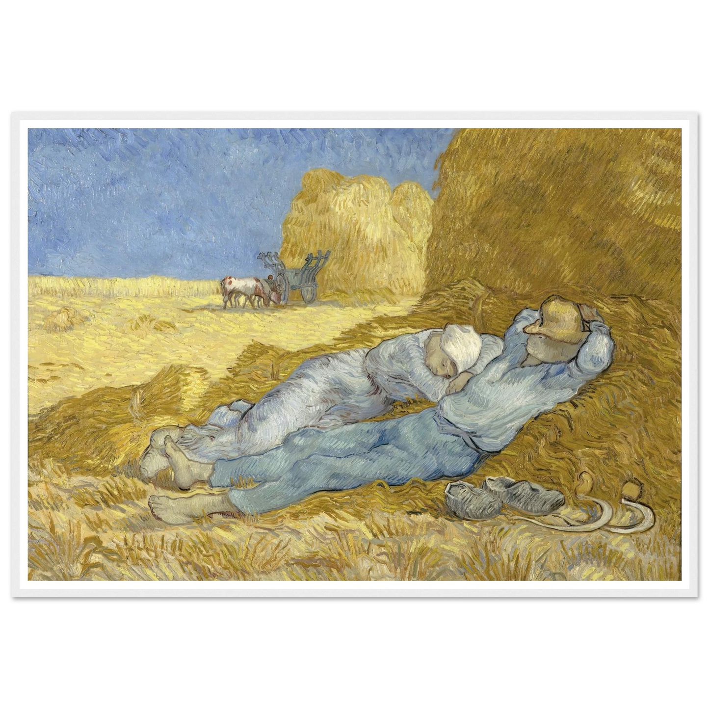 The Siesta (After Millet) Art Print | Vincent van Gogh-Quipham Collections