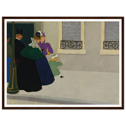 En promenade (circa 1895) Art Print | Felix Vallotton-Quipham Collections