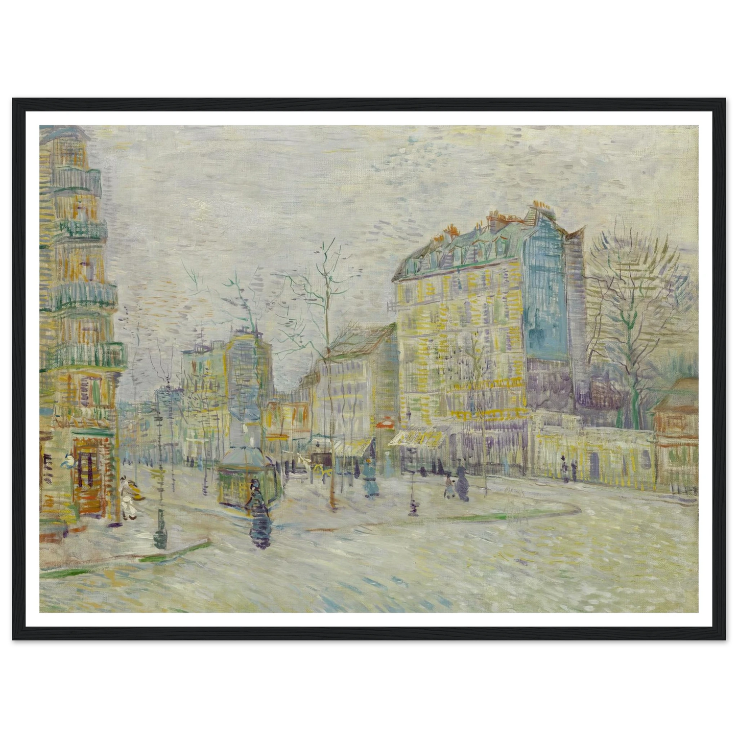 Boulevard de Clichy (1887) Art Print | Vincent van Gogh-Quipham Collections