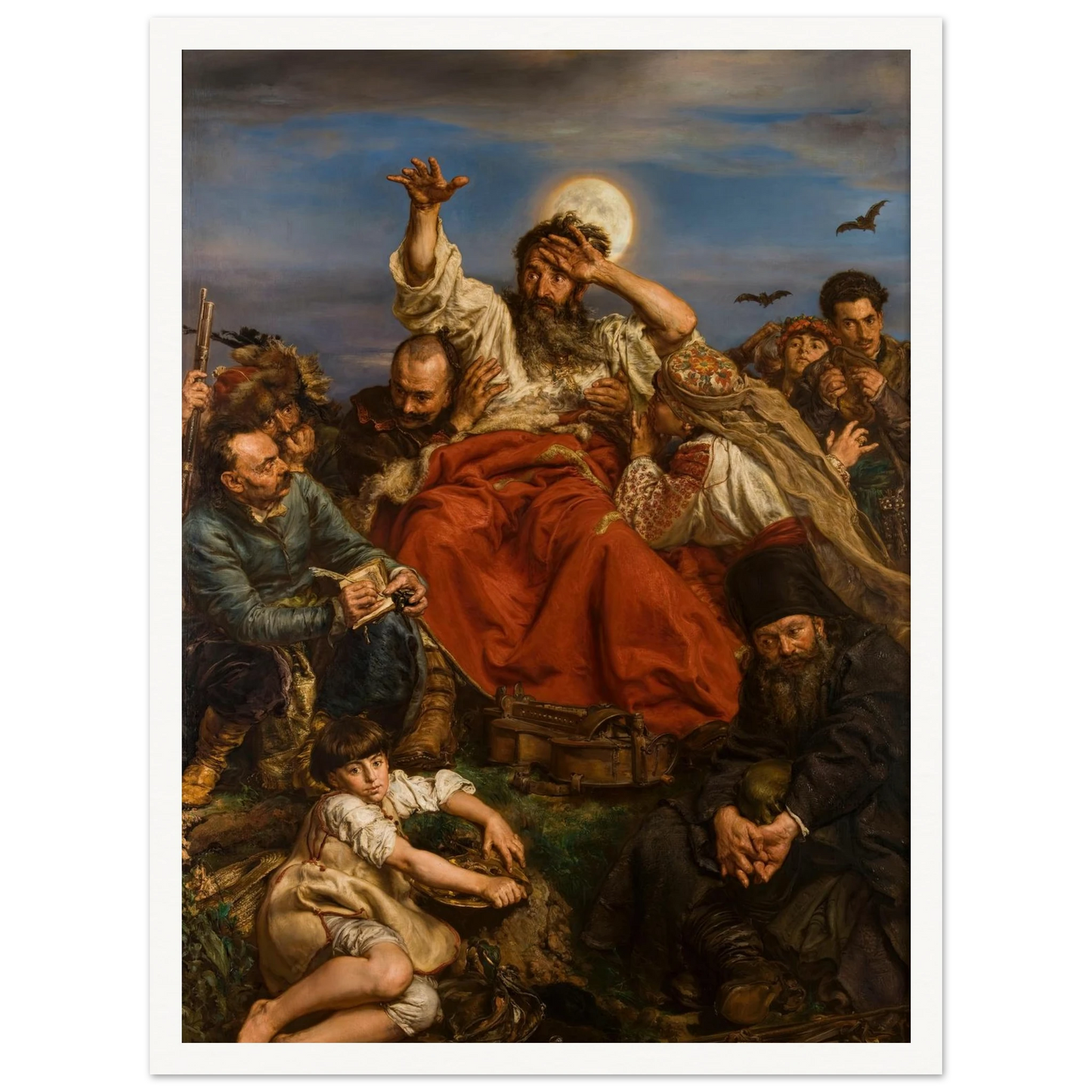 Wernyhora (1884) Art Print | Jan Matejko-Quipham Collections