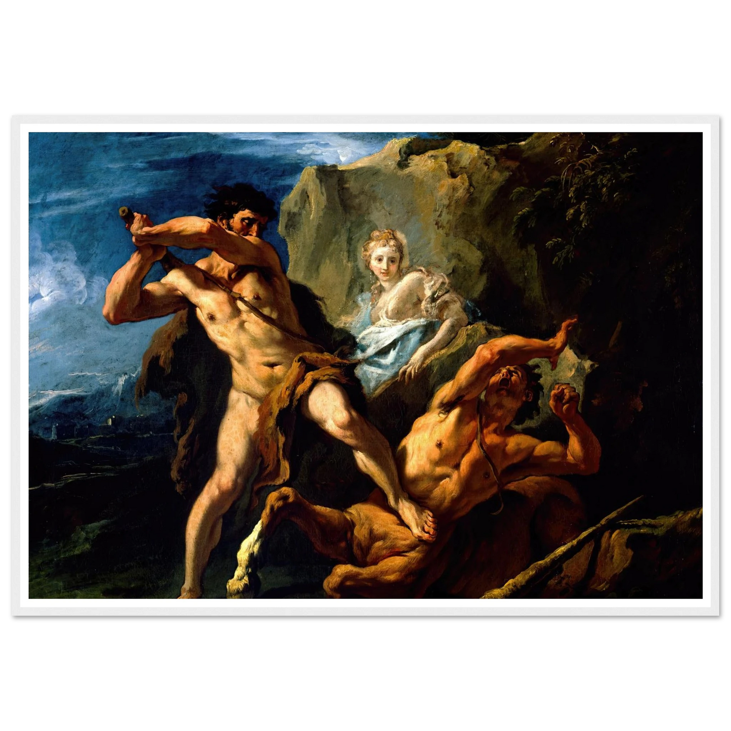 Hercules Killing the Centaur Nessus Art Print | Sebastiano Ricci-Quipham Collections