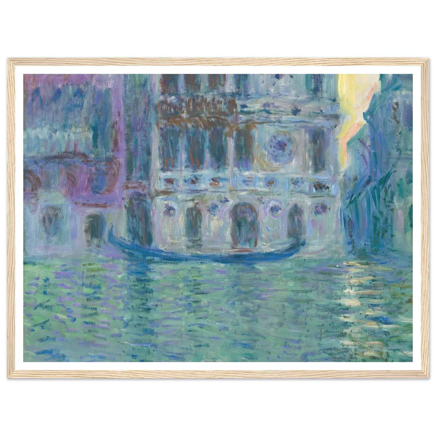 Le Palais Dario (1908) Art Print | Claude Monet-Quipham Collections