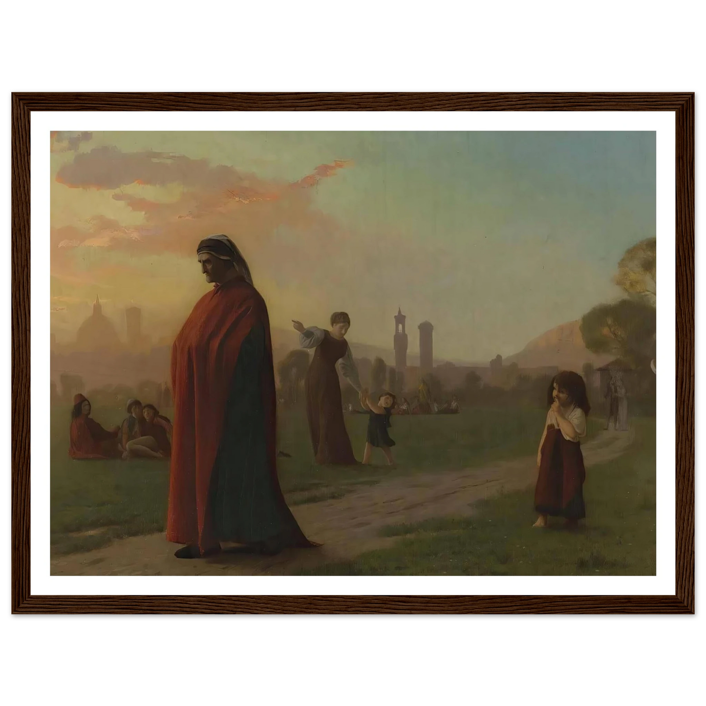 Dante (He Hath Seen Hell) Art Print | Jean Leon Gerome-Quipham Collections