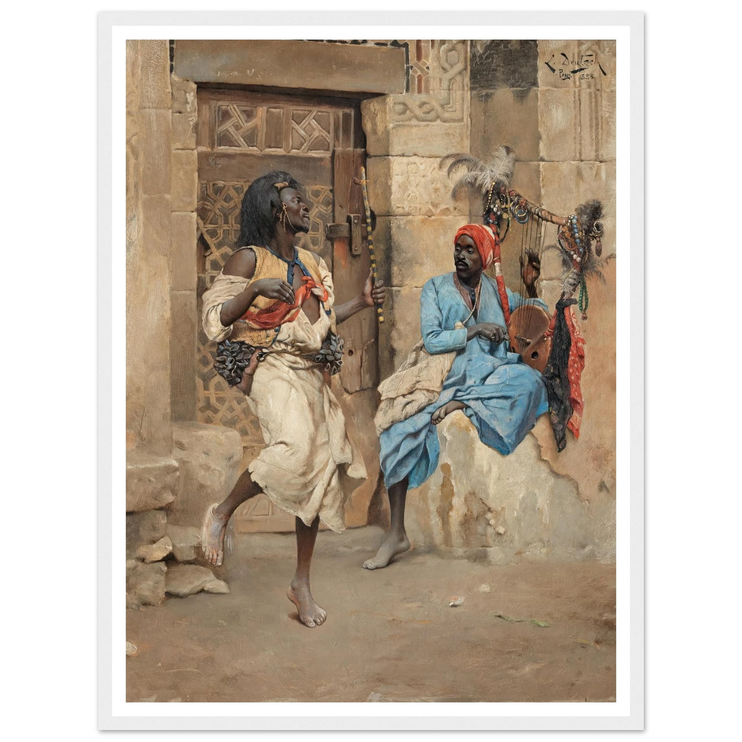 The Performance (1885) Art Print | Ludwig Deutsch-Quipham Collections