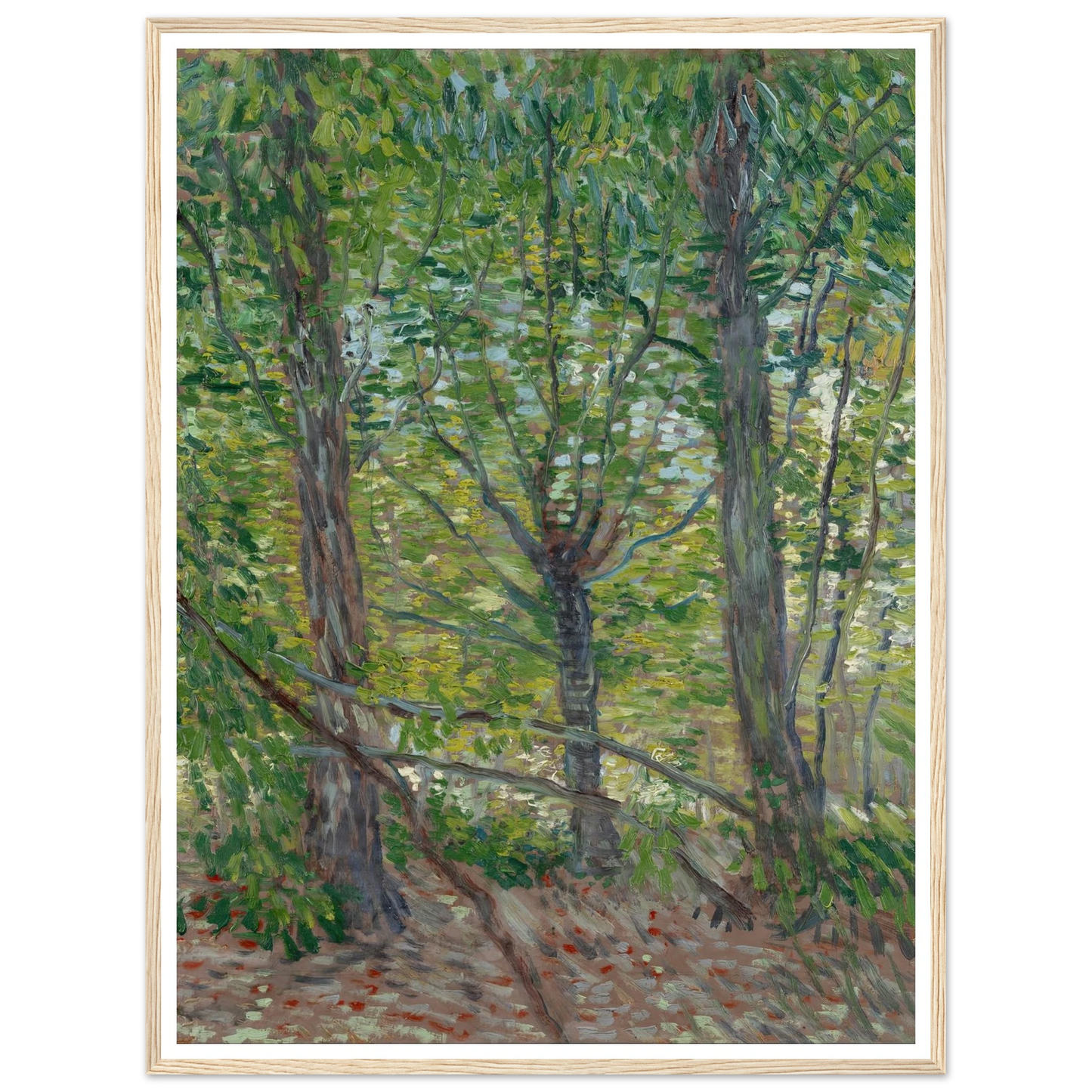 Trees Art Print | Vincent van Gogh-Quipham Collections