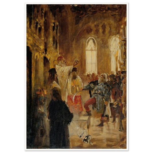 Krönungsszene Art Print | Jan Matejko-Quipham Collections