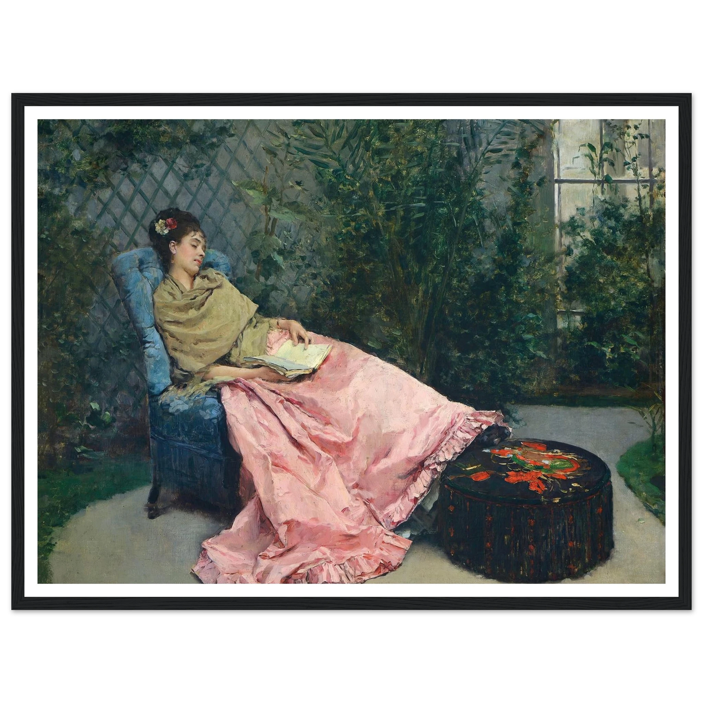 Siesta Art Print | Raimundo de Madrazo y Garreta-Quipham Collections
