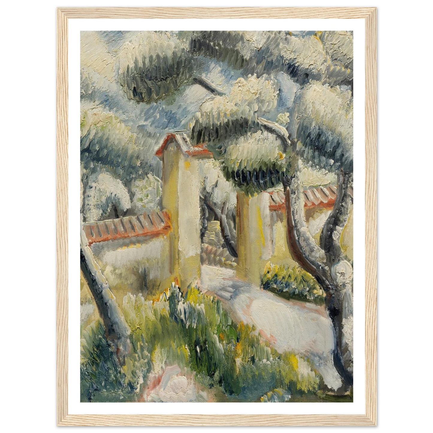 Landschaft in Südfrankreich (Parkausgang) (1939) Art Print | Paul Kleinschmidt-Quipham Collections