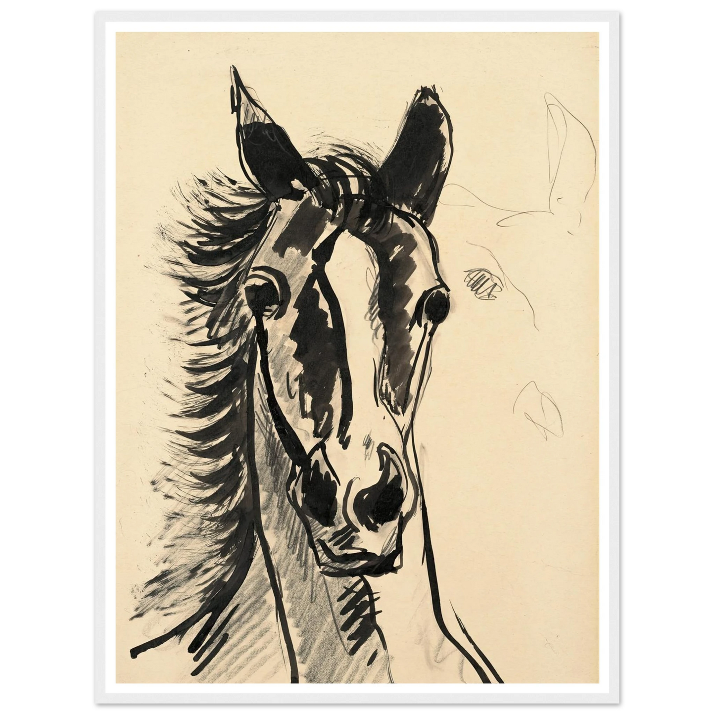 Tête de cheval (1930-35) Art Print | Francis Picabia-Quipham Collections