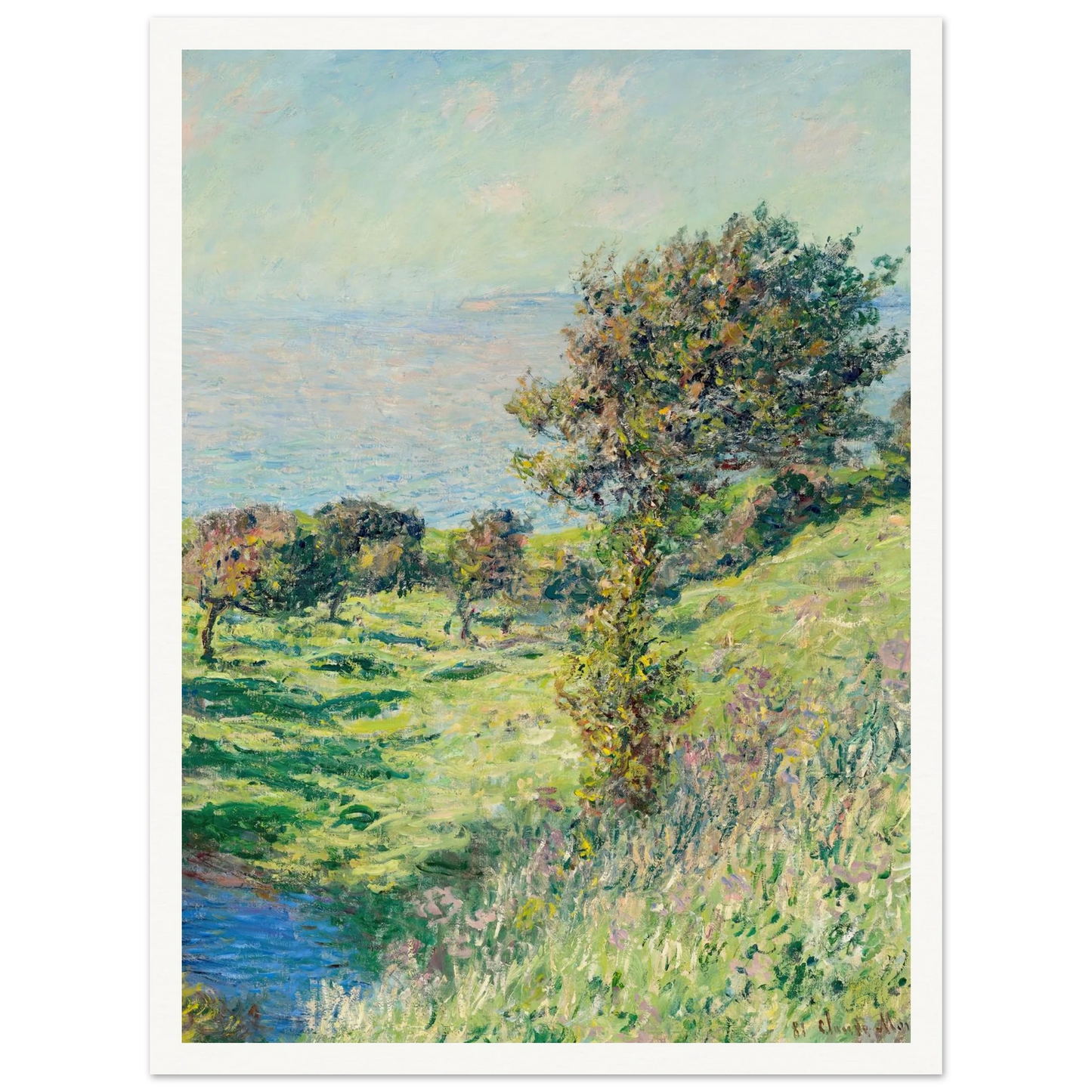 Coup de vent (1881) Art Print | Claude Monet-Quipham Collections