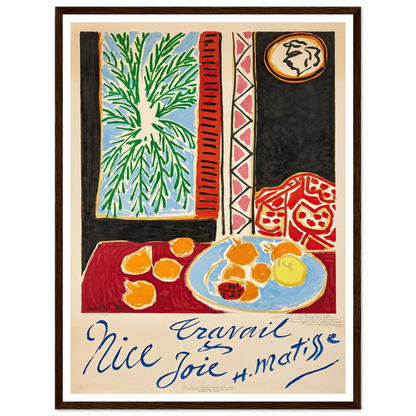Nice Travail et Joie (1947) Art Print | Henri Matisse-Quipham Collections