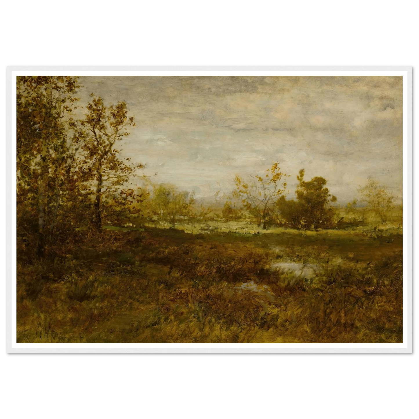 Landscape (ca 1885-1892) Art Print | Alexander Helwig Wyant-Quipham Collections