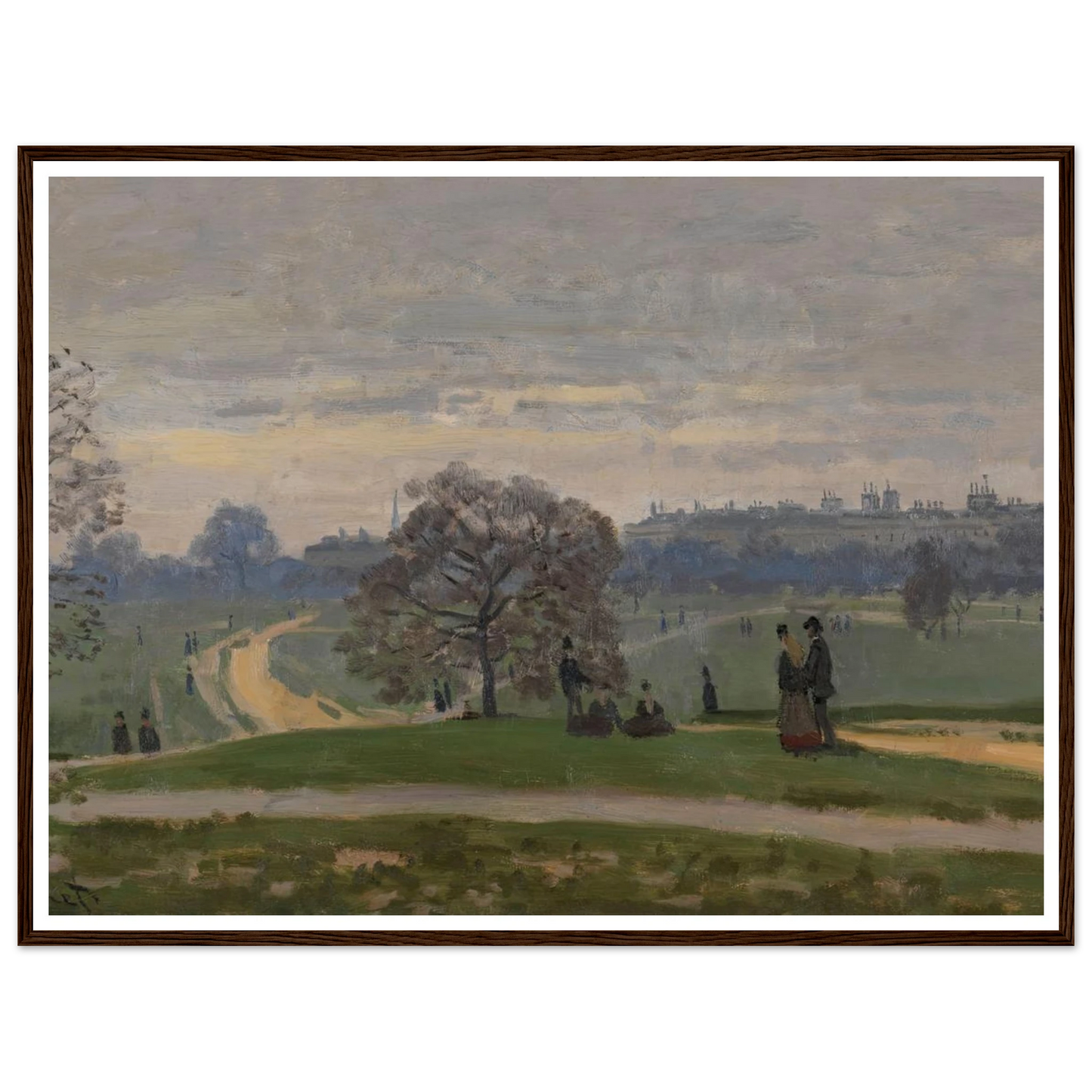 Hyde Park, London (circa 1871) Art Print | Claude Monet-Quipham Collections