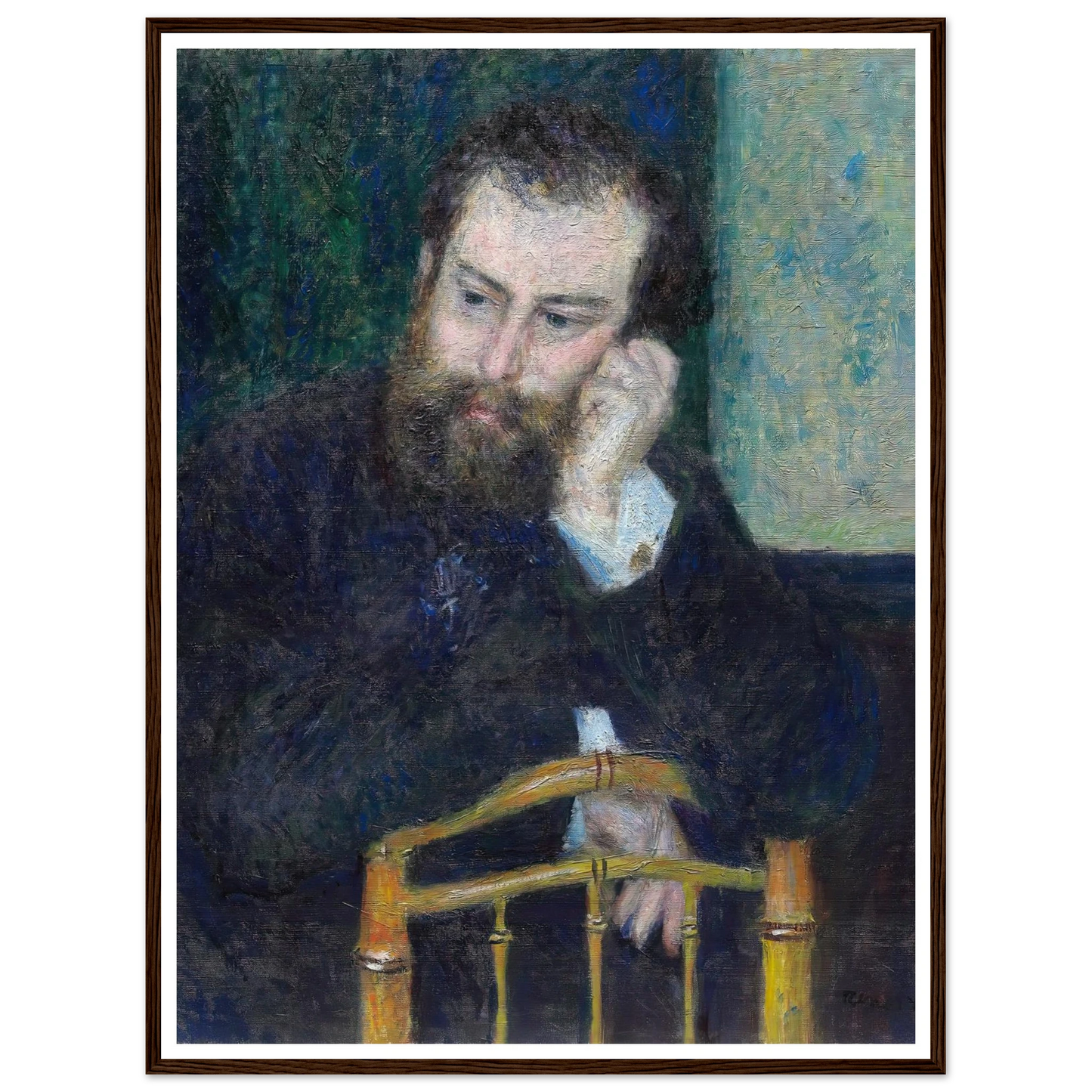 Alfred Sisley (1876) Art Print | Pierre Auguste Renoir-Quipham Collections
