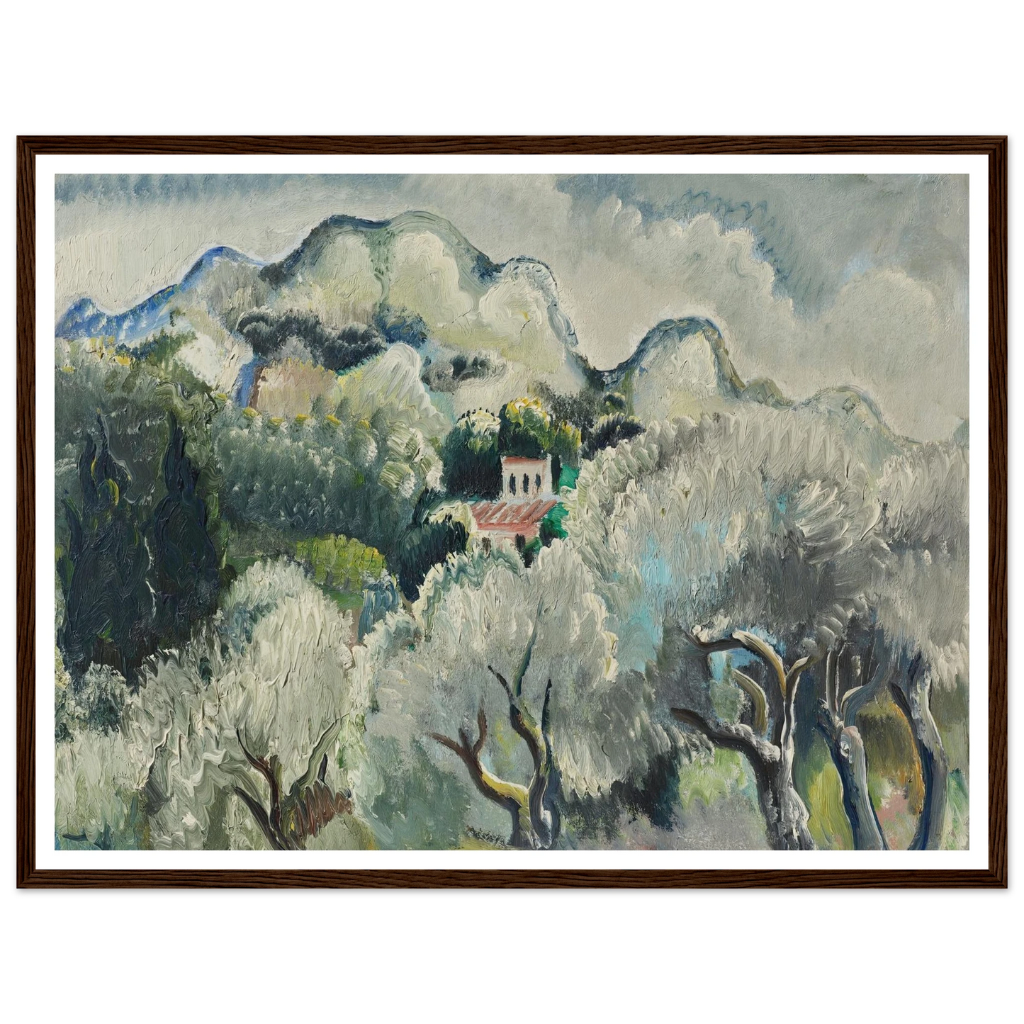 Landschaft vor Sturm (1938) Art Print | Paul Kleinschmidt-Quipham Collections