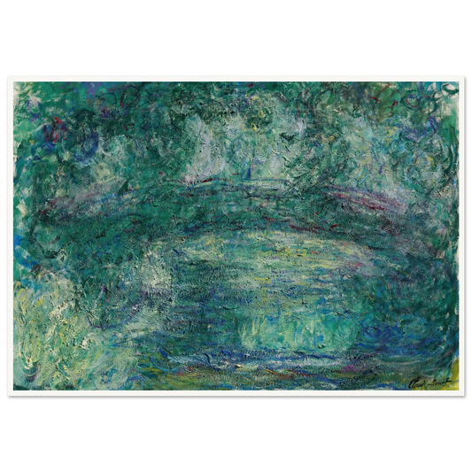 Le pont japonais (1918-1924) Art Print | Claude Monet-Quipham Collections