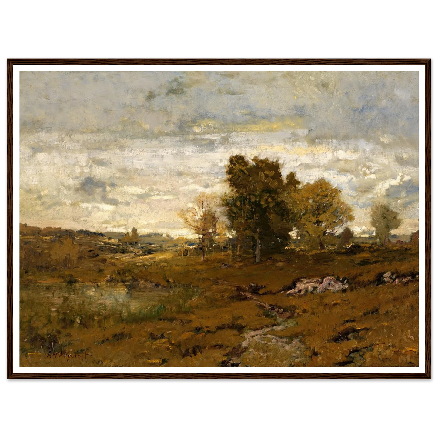 Autumn At Arkville Art Print | Alexander Helwig Wyant-Quipham Collections
