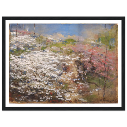 Field Of Blossoms (1927) Art Print | William Henry Holmes-Quipham Collections