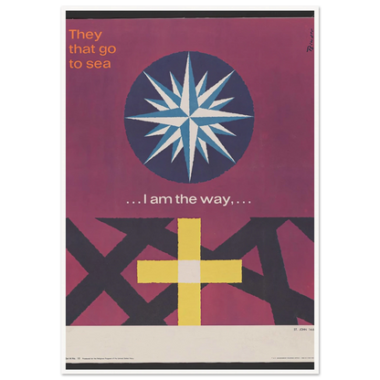 I am the way… St. John 14_6 (1963) Art Print | Joseph Binder-Quipham Collections
