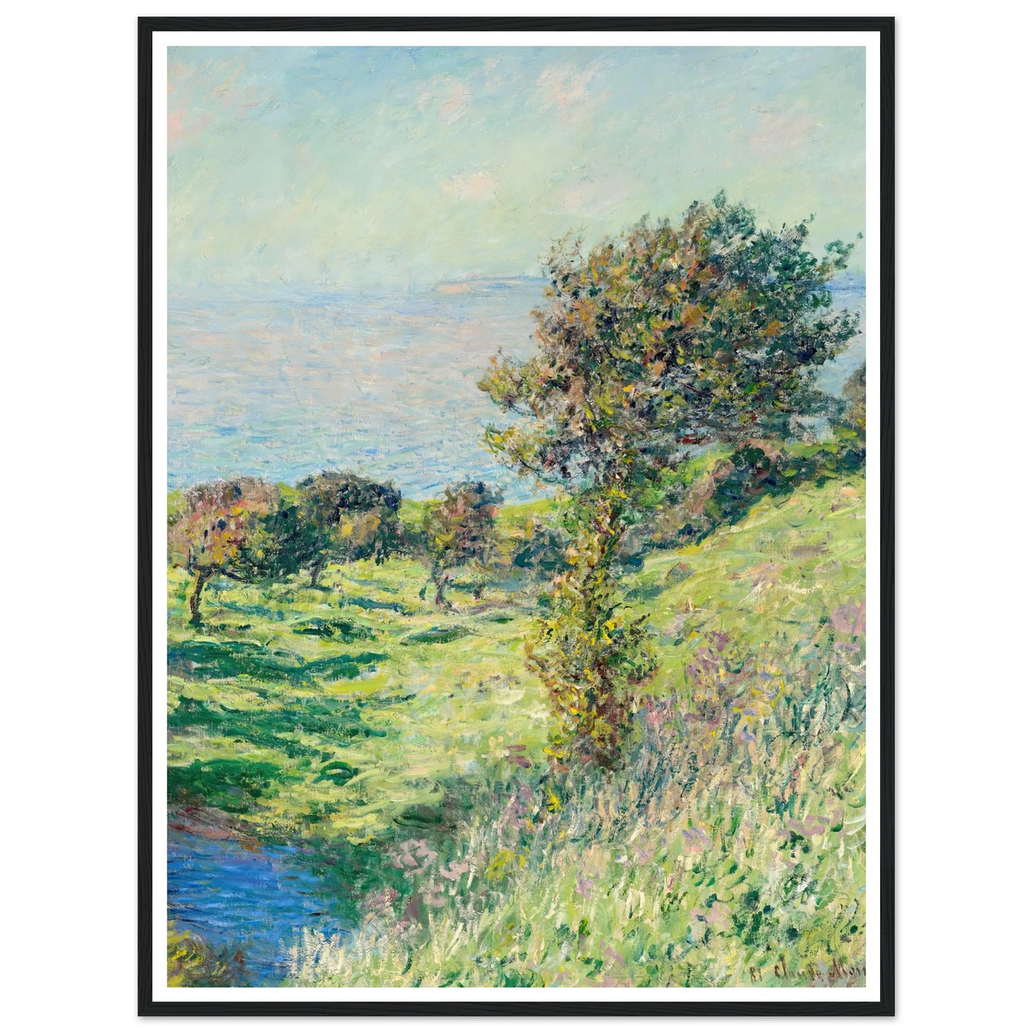 Coup de vent (1881) Art Print | Claude Monet-Quipham Collections