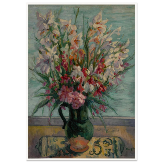 Lauriers-roses devant la mer (1934) Art Print | Henri Manguin-Quipham Collections
