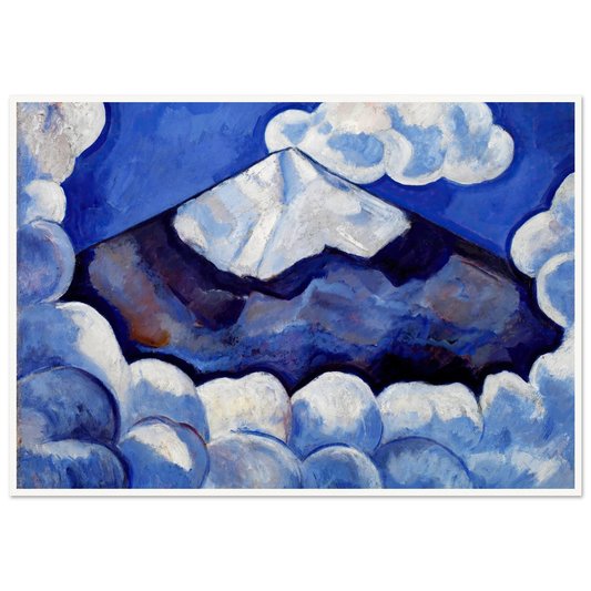 Popocatepetl, Spirited Morning– Mexico (1932) Art Print | Marsden Hartley-Quipham Collections